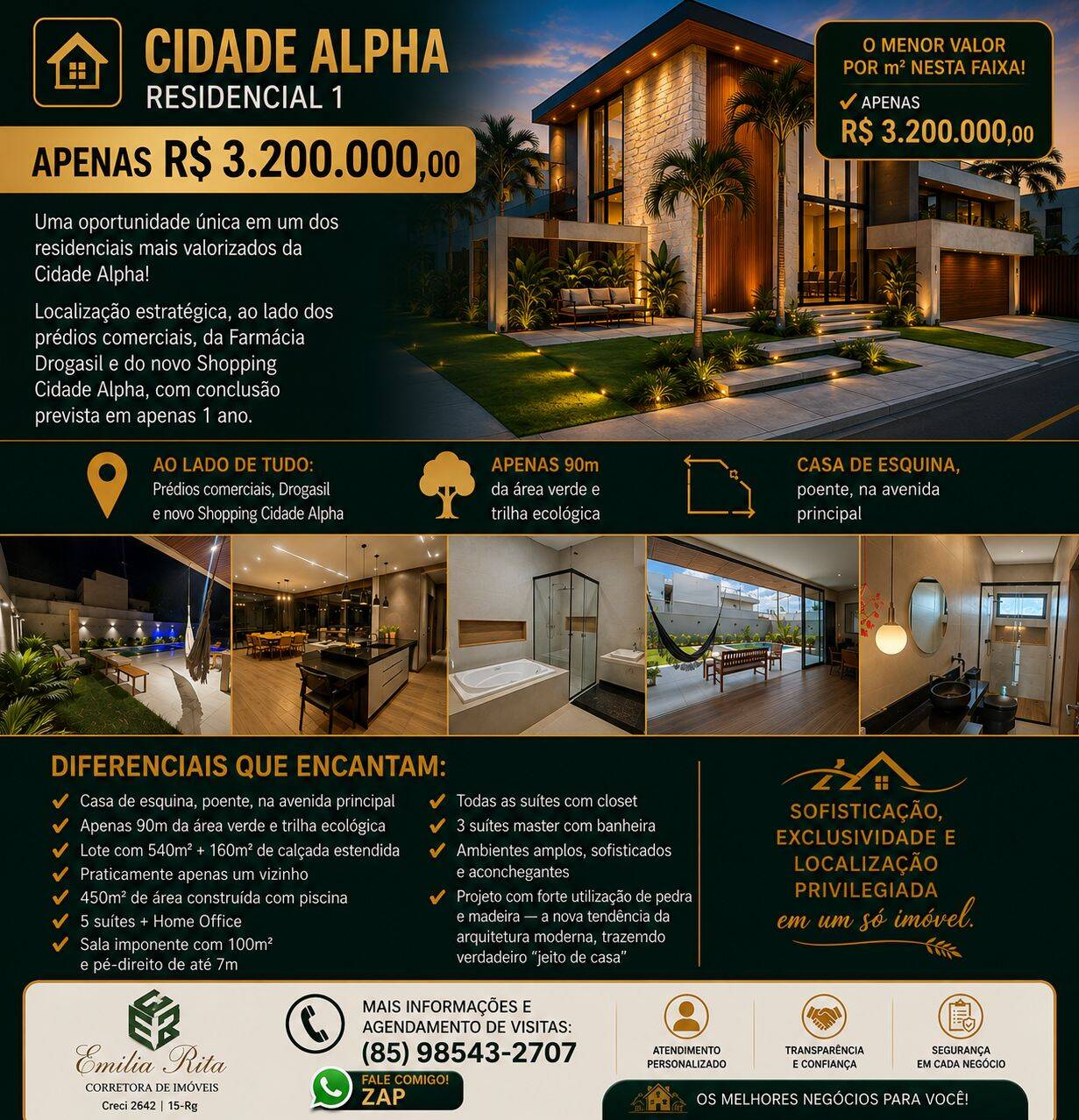 Casa, 5 quartos, 450 m² - Foto 2